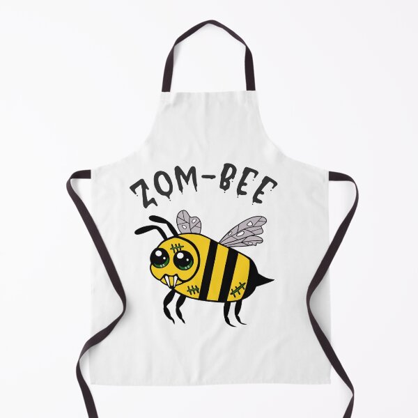 Item preview, Cute Halloween Zombie Bee Pun designed and sold by Sartoris Art.