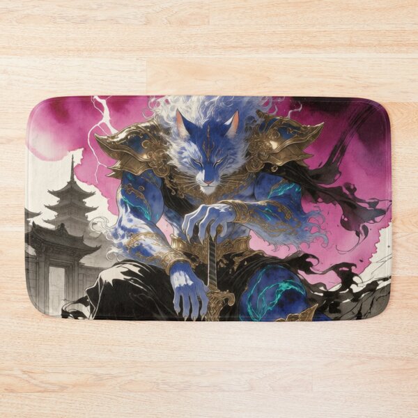 Item preview, Blue Beast Unleashed in Flame and Might (V9) designed and sold by SabaMirzique.