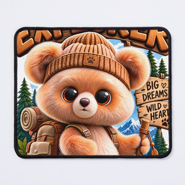 Item preview, Little Explorer Cute Bear Adventure designed and sold by gerito1991bs.