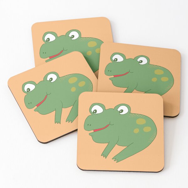 Item preview, Bean the Frog designed and sold by yellowflowerhut.