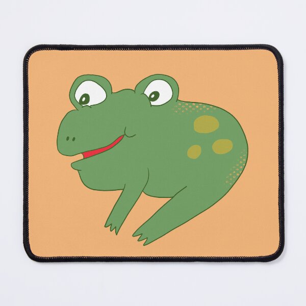 Item preview, Bean the Frog designed and sold by yellowflowerhut.