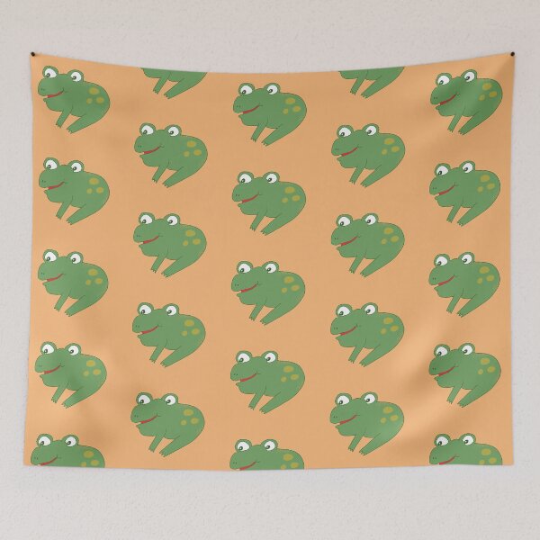Item preview, Bean the Frog designed and sold by yellowflowerhut.