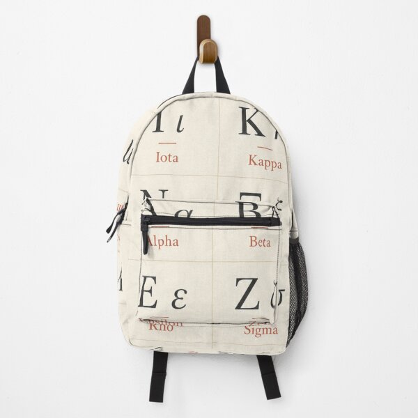 Item preview, Minimalist Ivory Greek Alphabet Educational Chart designed and sold by sadedream.
