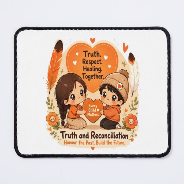 Item preview, Truth and Reconciliation Kawaii Every Child Matters Orange Heart Cute Design designed and sold by InspiredCreatives.