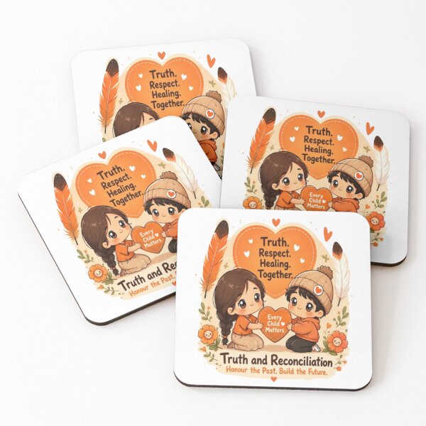 Item preview, Truth and Reconciliation Kawaii Every Child Matters Orange Heart Cute Design designed and sold by InspiredCreatives.