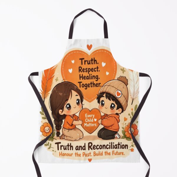 Item preview, Truth and Reconciliation Kawaii Every Child Matters Orange Heart Cute Design designed and sold by InspiredCreatives.