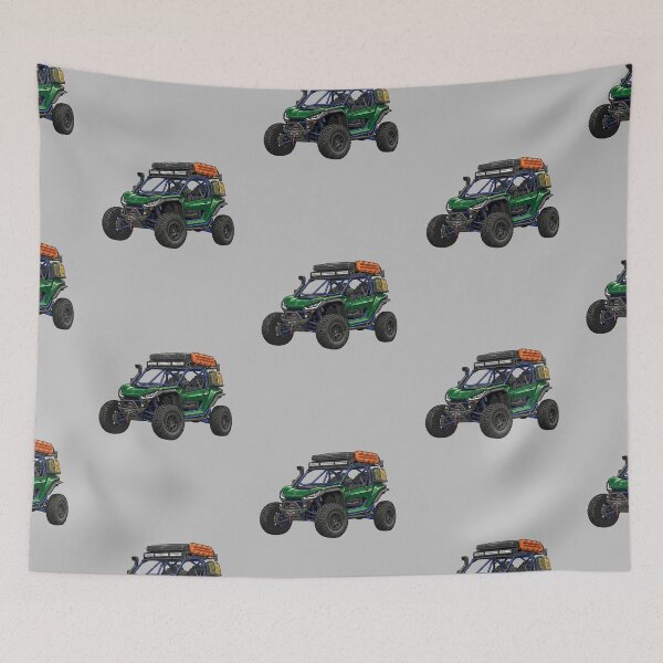 Item preview, Segway Villain Overland Expedition Green UTV Graphic designed and sold by Motorline44.