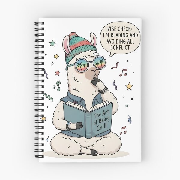 Item preview, Bookworm Llama designed and sold by Llama-Get-a-Tee.