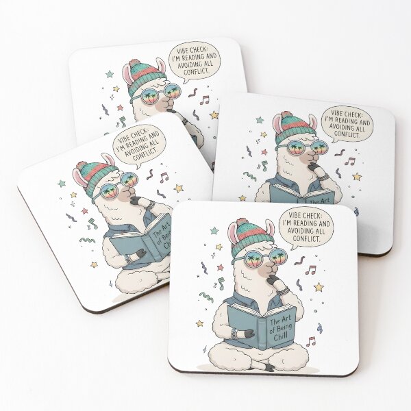 Item preview, Bookworm Llama designed and sold by Llama-Get-a-Tee.