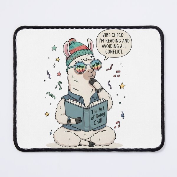 Item preview, Bookworm Llama designed and sold by Llama-Get-a-Tee.
