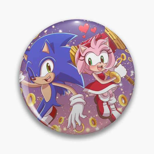 Item preview, Sonic and Amy Rose designed and sold by McAnime Art.