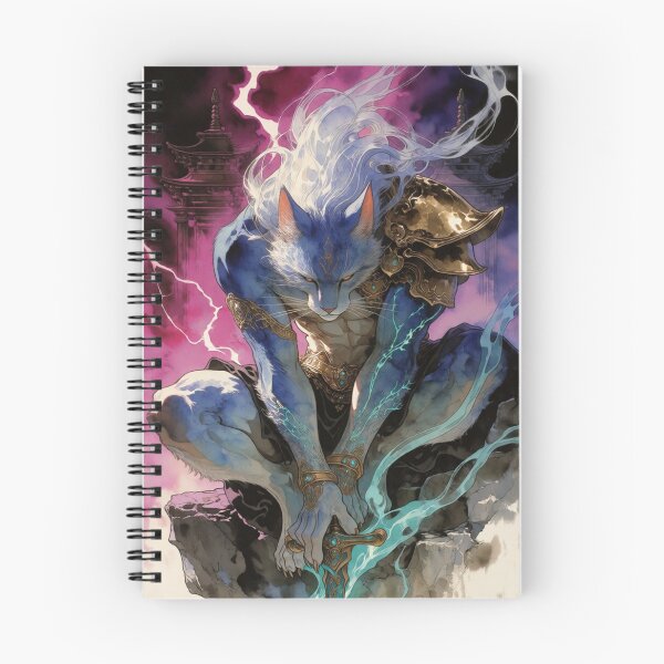 Item preview, Blue Beast Unleashed in Flame and Might (V10) designed and sold by SabaMirzique.