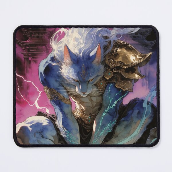 Item preview, Blue Beast Unleashed in Flame and Might (V10) designed and sold by SabaMirzique.
