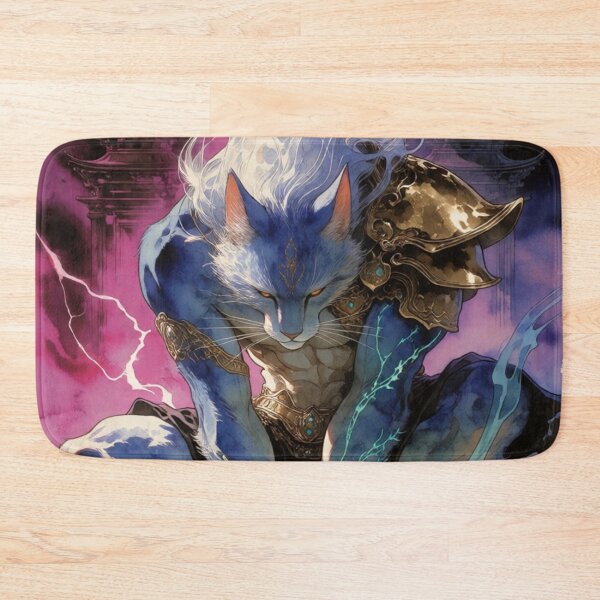 Item preview, Blue Beast Unleashed in Flame and Might (V10) designed and sold by SabaMirzique.