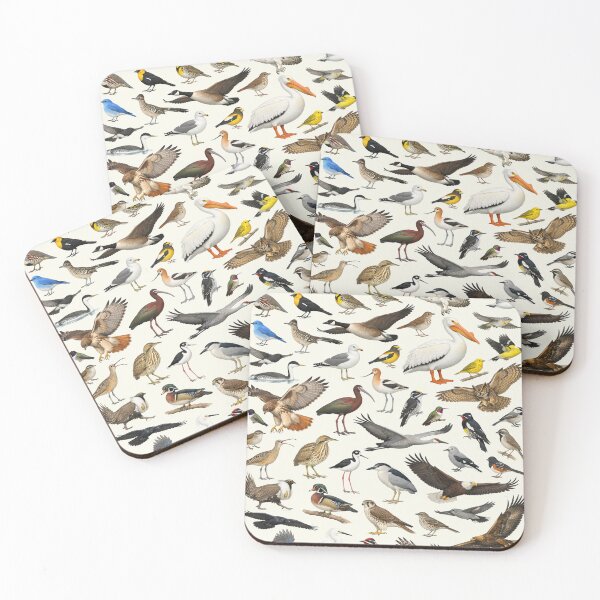 Item preview, Native Birds of Utah Retro Identification Chart designed and sold by kakarikihill.