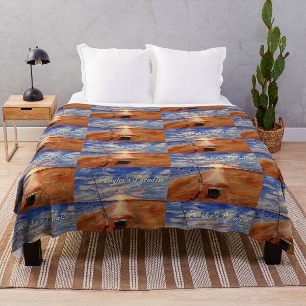 Item preview, Angler's Paradise designed and sold by SquaresArt.