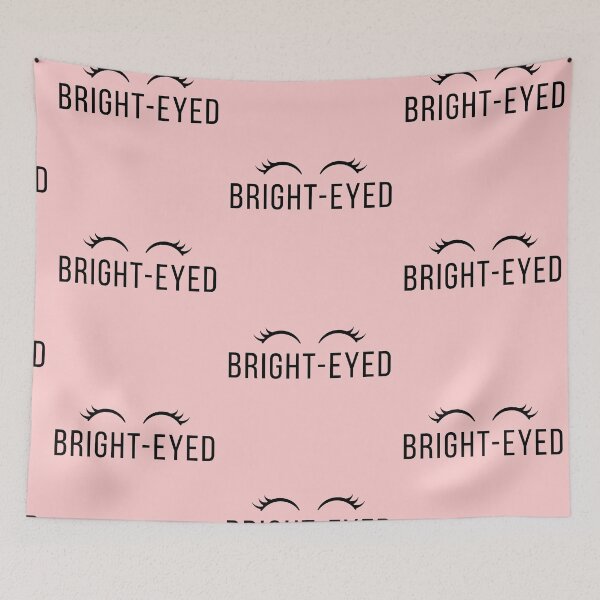 Item preview, Bright-Eyed Minimalist Eyelash Typography designed and sold by ILU31.