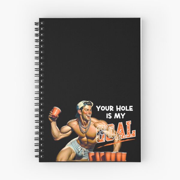 Item preview, Your Hole Is My Goal Beer Pong Retro Party Graphic designed and sold by RahniNM.