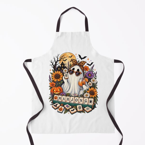 Item preview, Women’s Vintage Ghost Mahjong Halloween Floral Spooky Retro Design designed and sold by DijaMar.