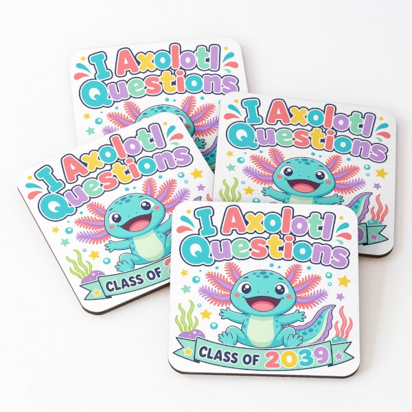 Item preview, I Axolotl Questions Class of 2039 Back to School designed and sold by BearLoveDesign.