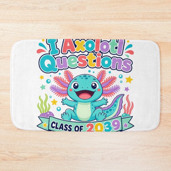 Item preview, I Axolotl Questions Class of 2039 Back to School designed and sold by BearLoveDesign.