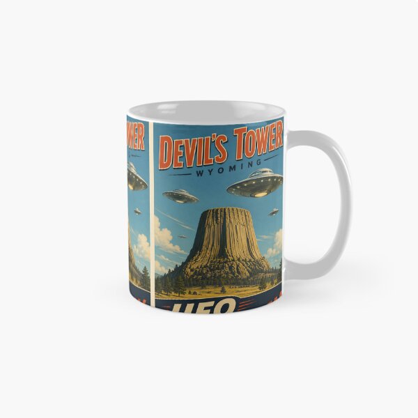 Item preview, Devil's Tower UFO Landing Area designed and sold by Moviebuff91.