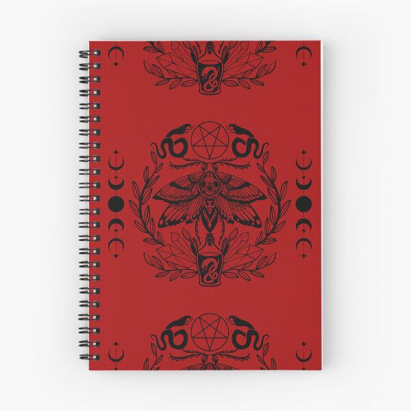 Item preview, Blood Red Skull Moth during Lunar Eclipes designed and sold by CursedButCute1.