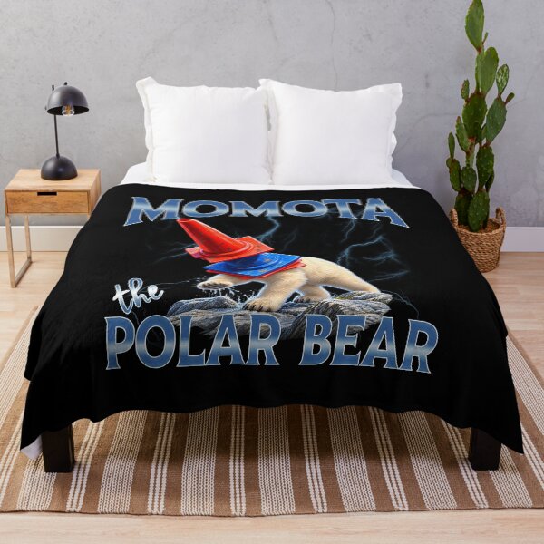 Item preview, Funny Momota The Polar Cone Bear Hat Humor Art designed and sold by elderberry.