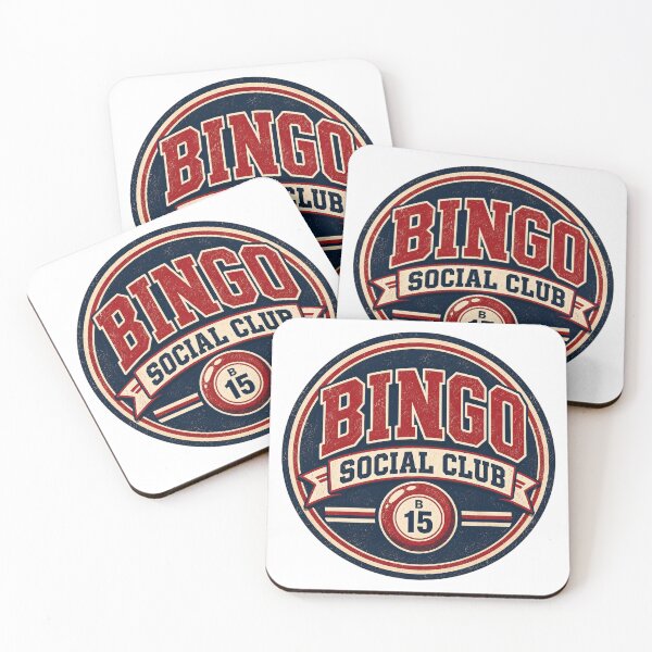 Item preview, Vintage Badge Bingo Social Club designed and sold by EastEndTownie.