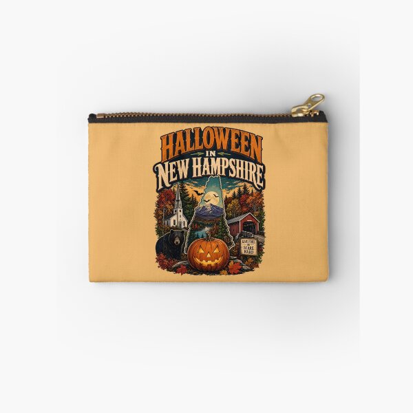Item preview, Halloween in New Hampshire - Live free or scare hard designed and sold by ParadoxParadox.