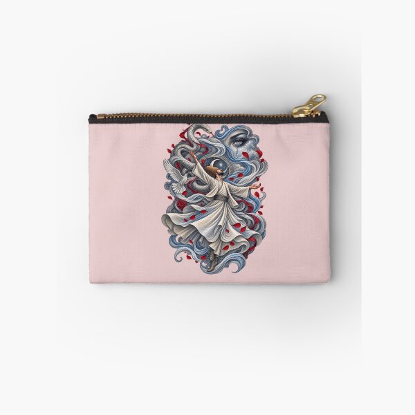 Item preview, Whirling Soul – Mystical Dervish Surreal Art designed and sold by The Kawaii Forge.