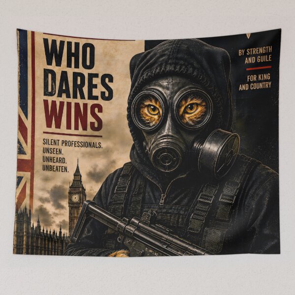 Item preview, Special Forces Cat Posters - British Army SAS (GB) designed and sold by OPERATOR-7794.