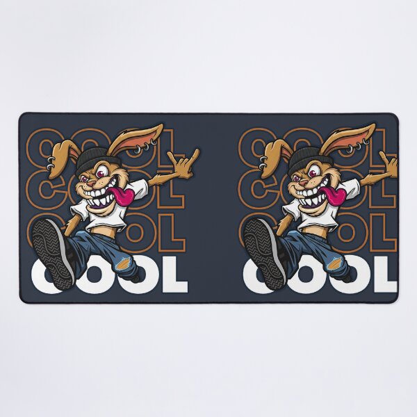 Item preview, Edgy Cool Rabbit - Punk Rock Skater Bunny designed and sold by Z3al-Store.