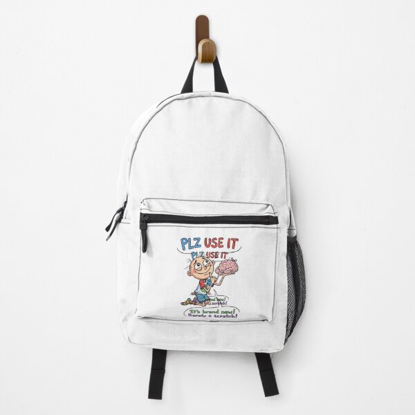 Item preview, Plz Use It Its Brand New Funny Brain Sarcastic Cartoon Illustration designed and sold by jhgjykuo.