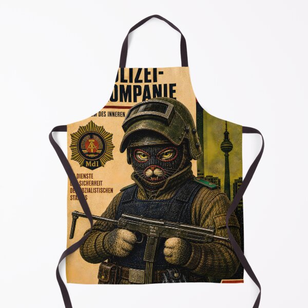 Item preview, Special Forces Cat Posters - 9. Volkspolizei-Kompanie (DDR) designed and sold by OPERATOR-7794.