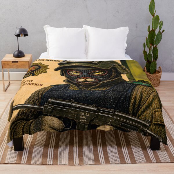 Item preview, Special Forces Cat Posters - 9. Volkspolizei-Kompanie (DDR) designed and sold by OPERATOR-7794.