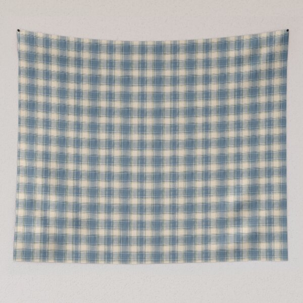 Item preview, Lake Breeze Blue Plaid designed and sold by The Plaid Garden.