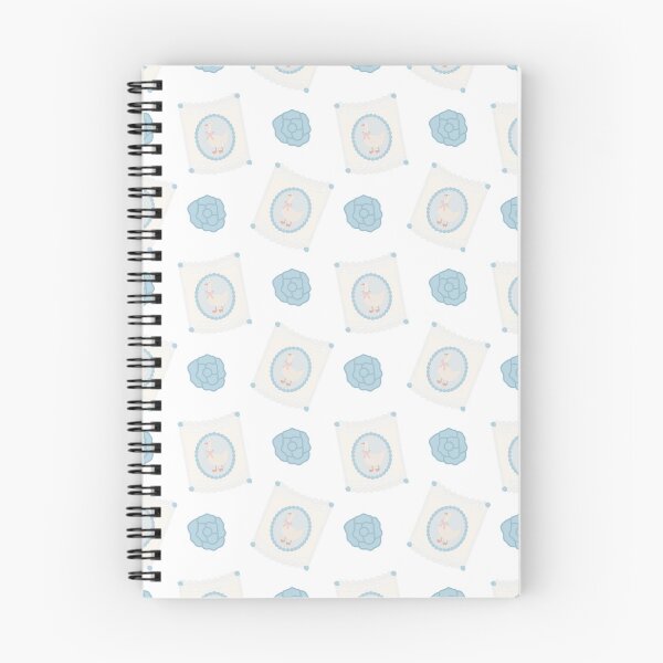 Item preview, Blue rose goose pattern designed and sold by Tora-Designs.