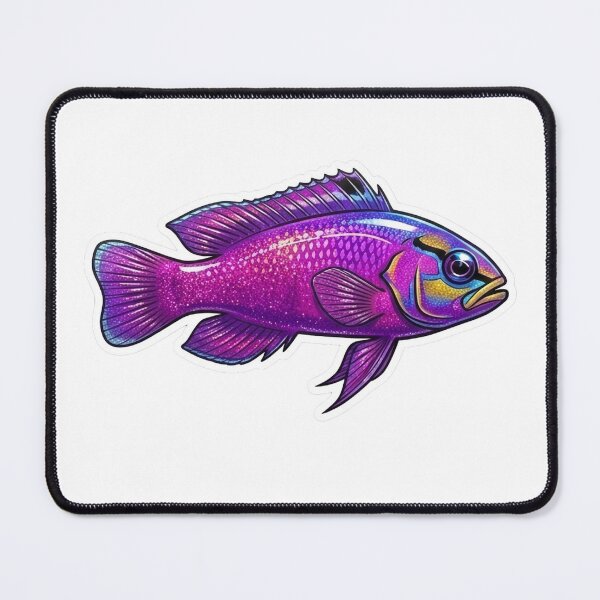 Item preview, Purple Dottyback Colorful Saltwater Reef Fish Art designed and sold by KenworksDigital.