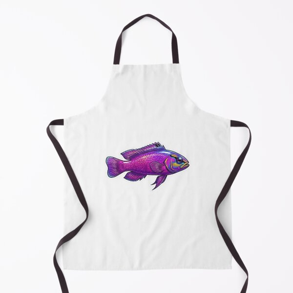 Item preview, Purple Dottyback Colorful Saltwater Reef Fish Art designed and sold by KenworksDigital.