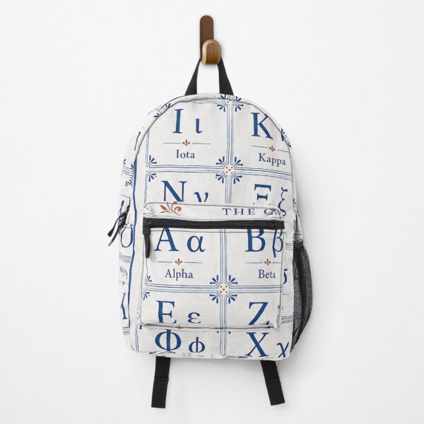 Item preview, Mediterranean Blue Greek Alphabet Hellenic Chart designed and sold by sadedream.