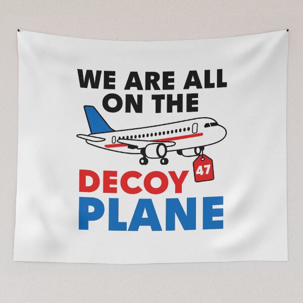Item preview, We Are All On The Decoy Plane designed and sold by gunaone-design.