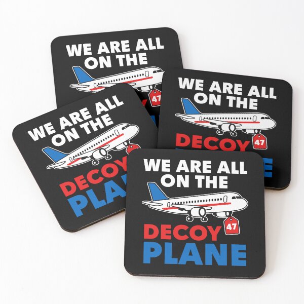 Item preview, We Are All On The Decoy Plane - Anti Trump Protest designed and sold by gunaone-design.