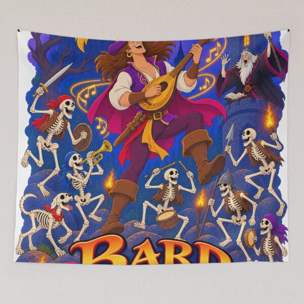 Item preview, Bard To The Bone designed and sold by Spectrum House Designs.