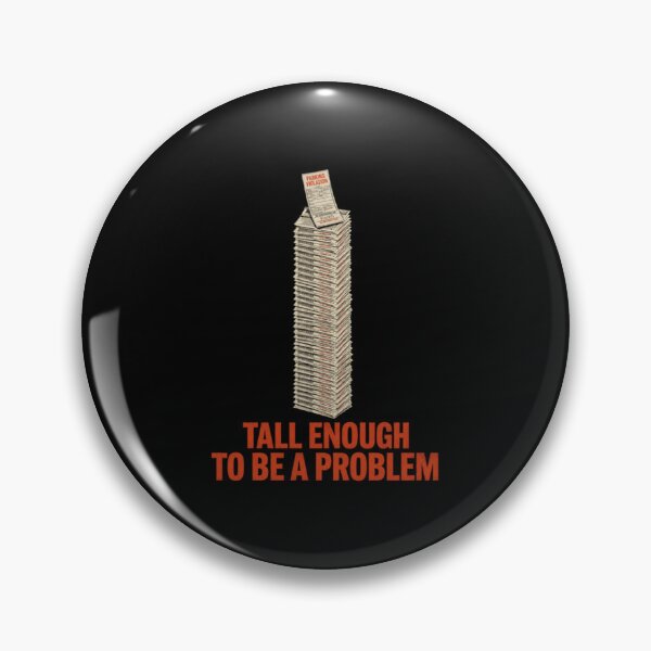 Item preview, tall enough to be a problem ticket parking designed and sold by RealZack Arcov.