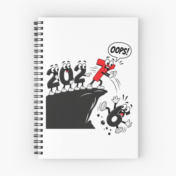 Item preview, Funny New Year 2027 Oops – Goodbye 2026 Retro Vintage Design designed and sold by CalmDownZone ⭐️⭐️⭐️⭐️⭐️.