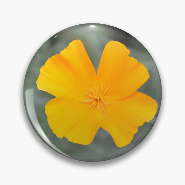Item preview, Golden California Poppy Top View designed and sold by MiraNadaPrints.