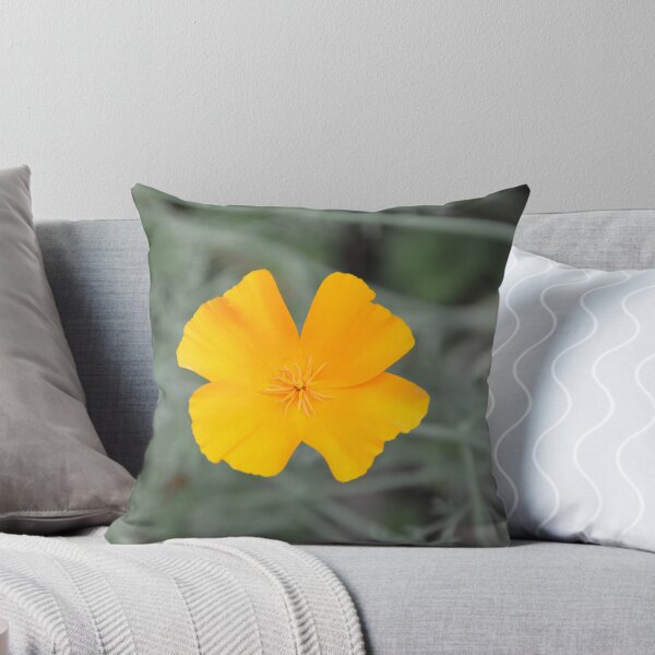 Item preview, Golden California Poppy Top View designed and sold by MiraNadaPrints.