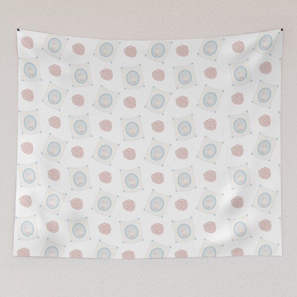 Item preview, Pink rose goose pattern designed and sold by Tora-Designs.