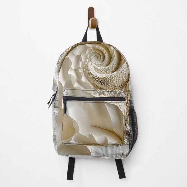 Item preview, Intricate Spiral Sculpted Rose in Ivory and White designed and sold by Vicky Brago-Mitchell®.